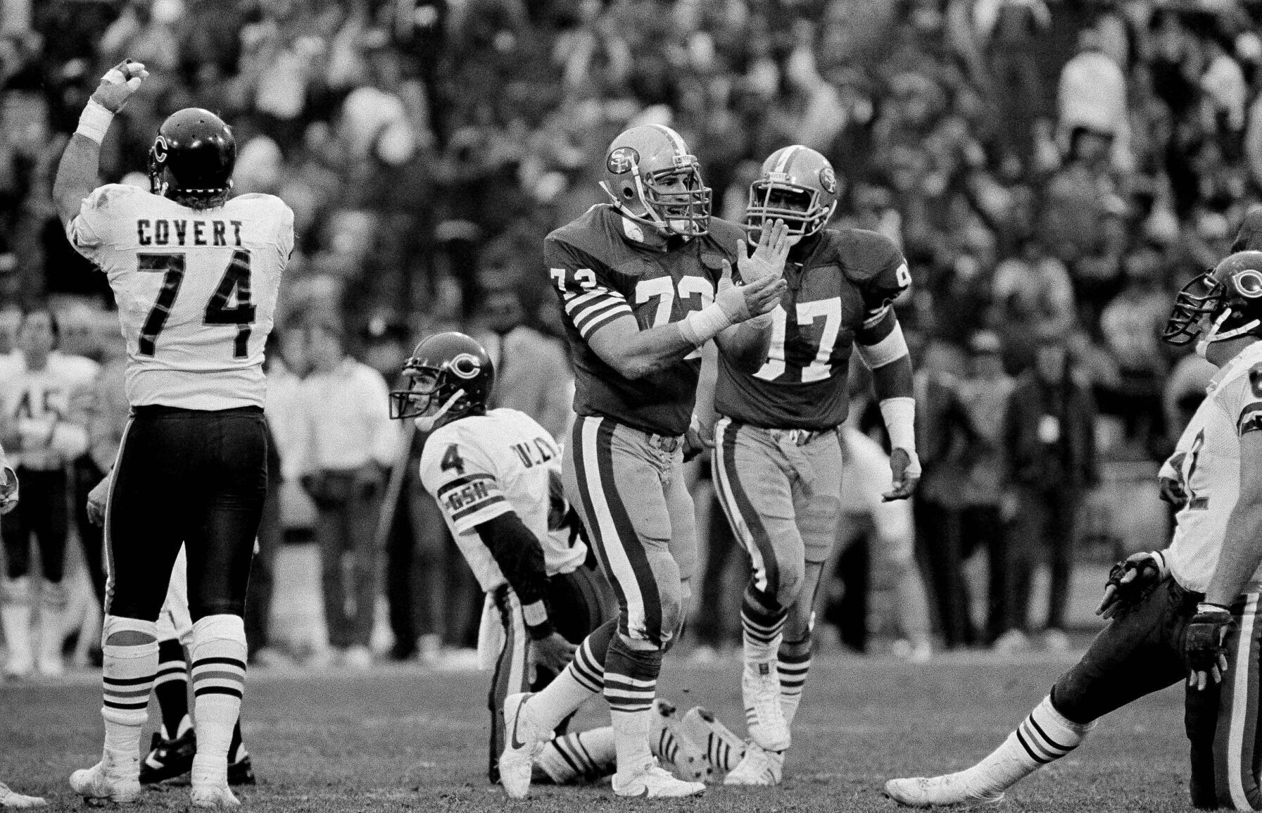 1985: San Francisco 49ers blank Chicago Bears 23-0 in NFC championship